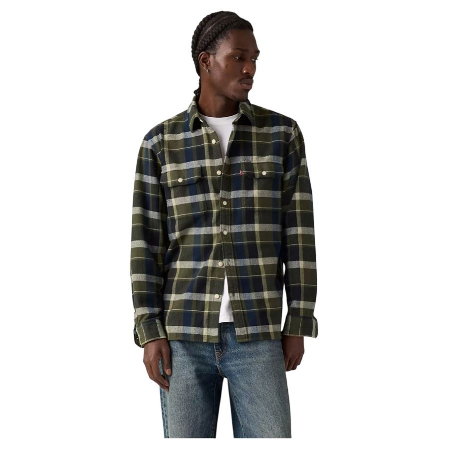 Giacca camicia da lavoro Jackson uomo Levis | 19573/0288PLAID